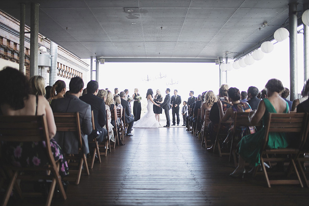 Brisbane Powerhouse Wedding Ceremony