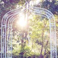 Ornate Garden Wedding Arbour