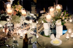 Custom table signs by Lovestruck Weddings