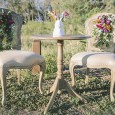 Lovestruck ceremony signing table and chairs