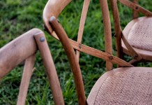 Wooden Cross Back Chair Hire Gold Coast Lovestruck