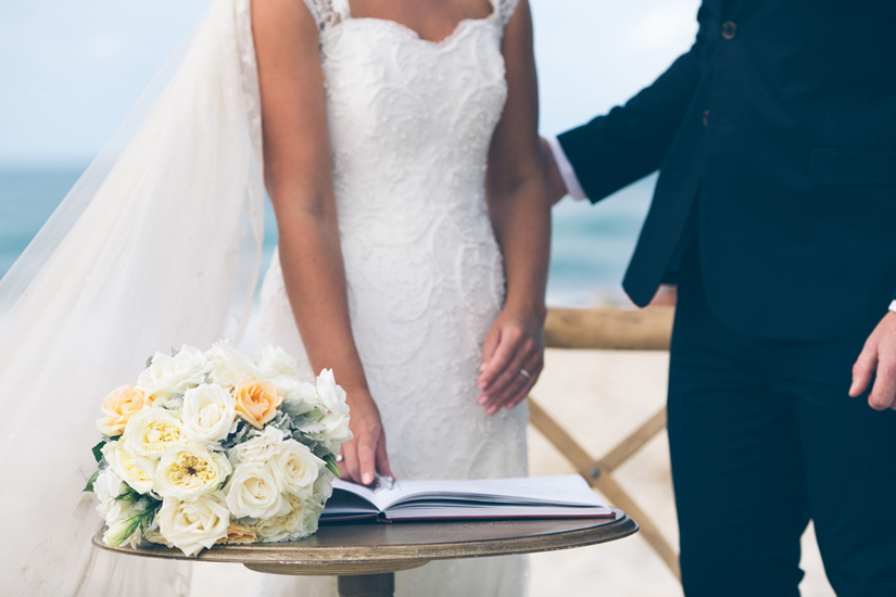 Amelia and Henry Byron Bay Beach Cafe Wedding by Lovestruck