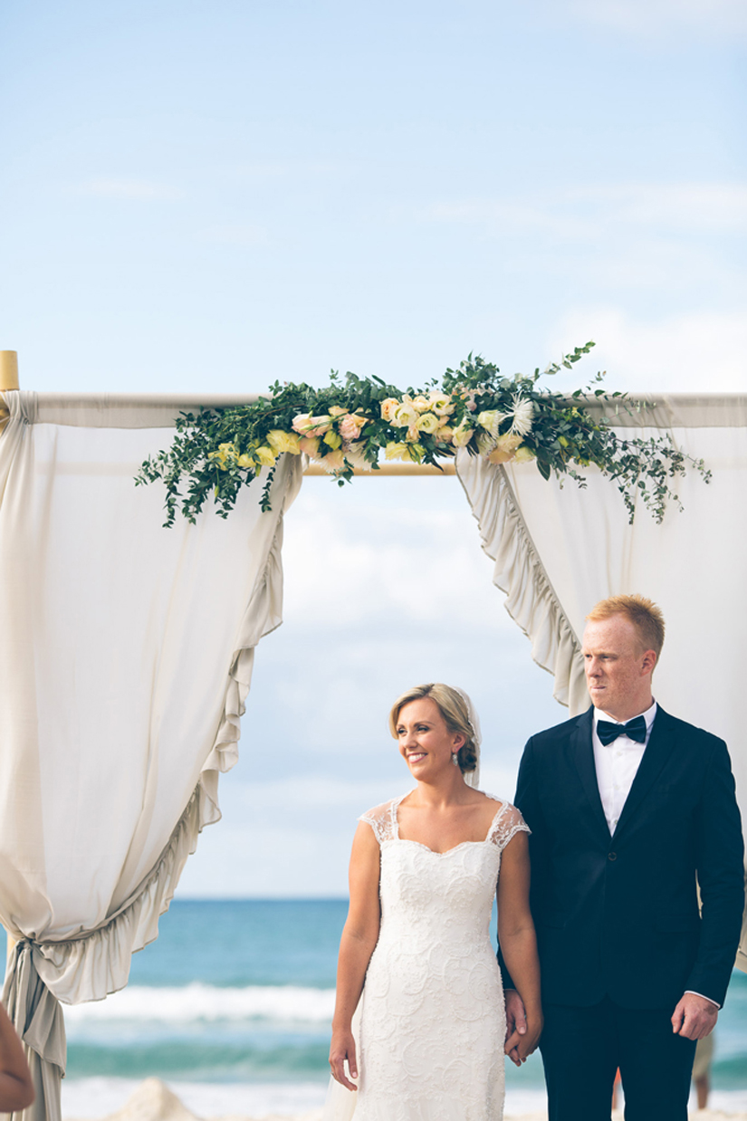 Amelia and Henry Byron Bay Beach Cafe Wedding by Lovestruck