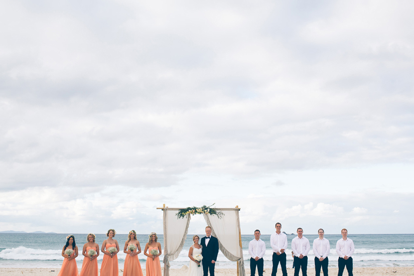 Amelia and Henry Byron Bay Beach Cafe Wedding by Lovestruck