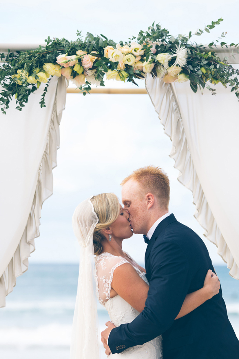 Amelia and Henry Byron Bay Beach Cafe Wedding by Lovestruck