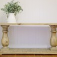 Ceremony Wooden Console Table Hire - Lovestruck Weddings