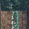 Lovestruck Wooden Folding Screen Ceremony Backdrop - Gurragawee