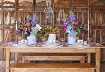 Carved Wooden Folding Screen - Lovestruck Weddings Gold Coast