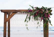 Lovestruck Weddings - Macrame Curtain