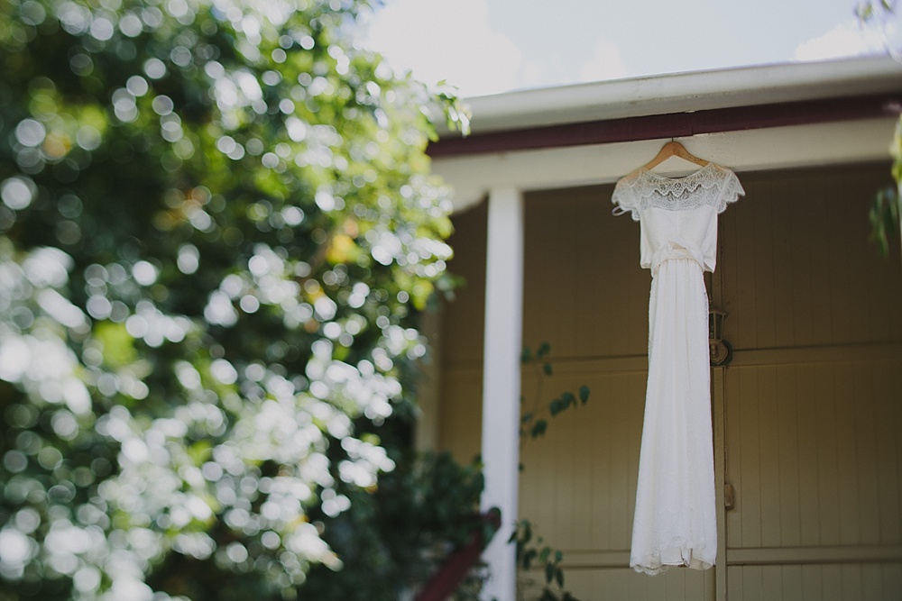 Lovestruck Weddings - Mike & Zoe - Anna Campbell dress from Babushka Ballerina