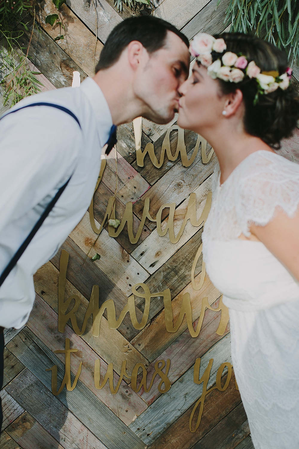 Lovestruck Weddings - Mike & Zoe - Parquetry Backdrop Hire