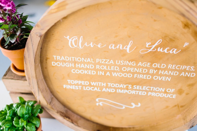 Olive and Luca Woodfired Pizza + Lovestruck Wedding Gold Coast