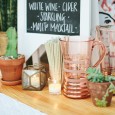 Copper Geo Votive Hire - Lovestruck Weddings