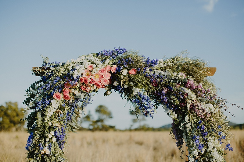 Heart & Colour Shoot - Lovestruck Wooden Arbour