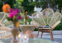 Fancy Rattan Chairs - Gold Coast Corporate Event Hire by Lovestruck Weddings