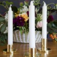 Gold Candlestick Hire - Lovestruck Weddings