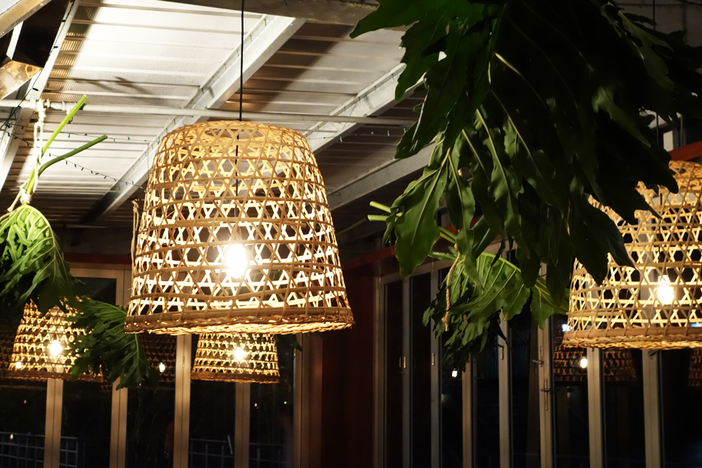 Corporate Event Hire - Basket Pendant Lights by Lovestruck Weddings