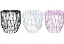 Wire Side Tables - Lovestruck Wedding Hire Gold Coast