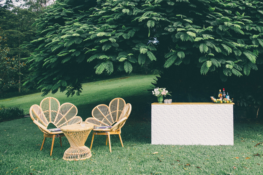 British Empire Shoot.  Pressed Tin Bar from Lovestruck Weddings