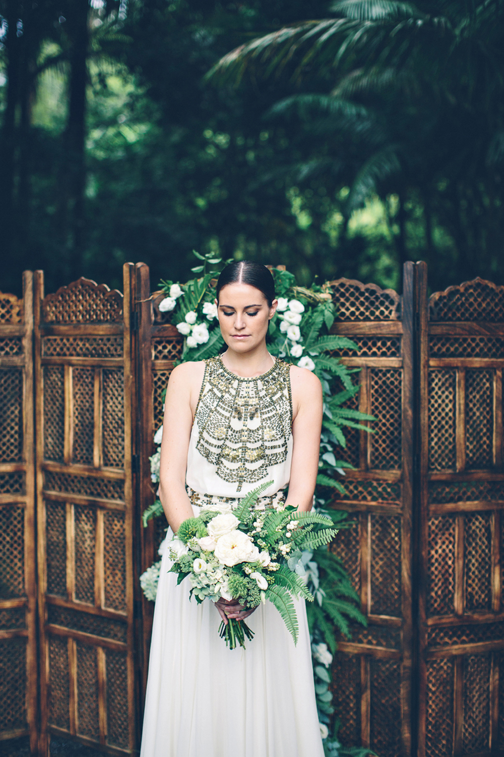 Lovestruck Folding Screen Ceremony Backdrop