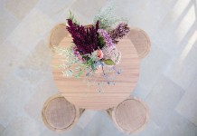 Wooden Dry Bar Table Hire - Lovestruck Weddings