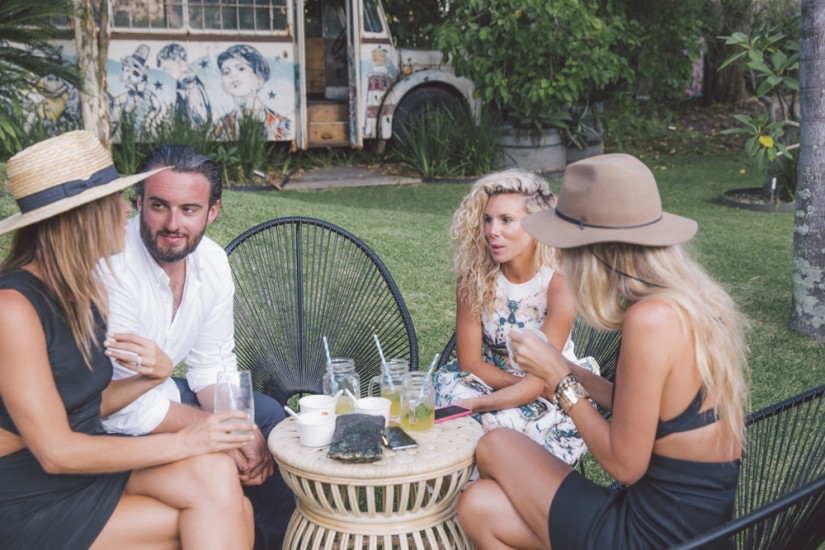 Megan and Ben - Secret Garden Wedding, Byron Bay.  Styled by Lovestruck Weddings.