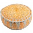 Orange Gypsy Pouf Hire - Lovestruck Weddings