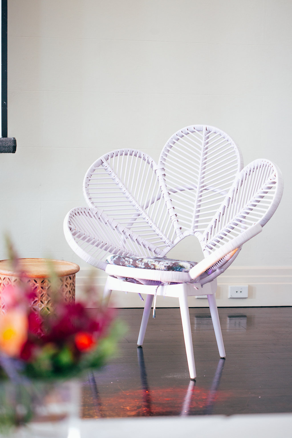 Lovestruck Weddings - Lavender Fancy Rattan Chairs