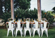 White Tolix Chair Hire by Lovestruck Weddings