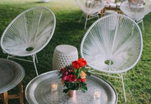 White Acapulco Chair Hire by Lovestruck Weddings
