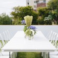 White Tolix Chair Hire by Lovestruck Weddings