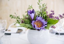 White Planter Hire by Lovestruck Weddings