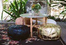 Moroccan Pouf Hire - Lovestruck Weddings