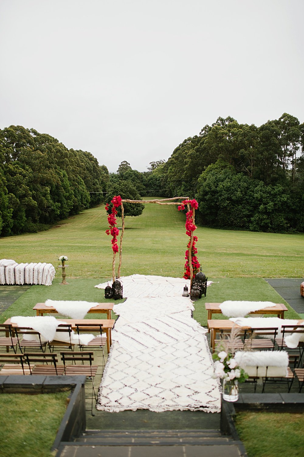 Newrybar Downs Wedding Ceremony