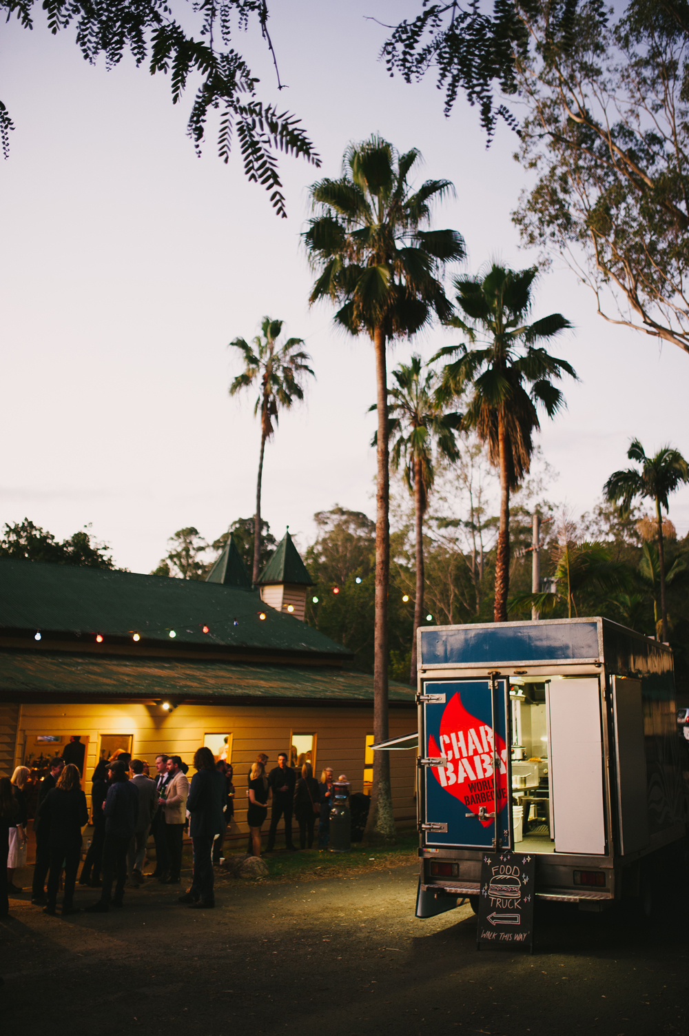 Brookfield Hall Brisbane Wedding - Char Baby BBQ Food Truck