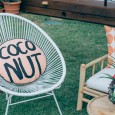 Round Coconut Cushion Hire - Lovestruck Weddings