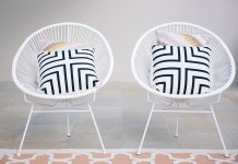 Cushion - Black + White - Lovestruck Weddings