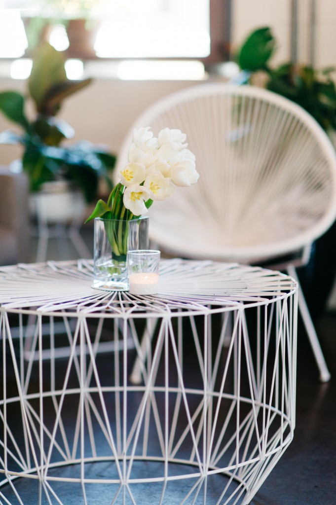 Acapulco Chair and Wire Coffee Table Hire by Lovestruck Weddings