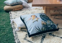 Tropical Cushion Hire by Lovestruck Weddings