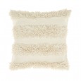 Natural Fringed Cushion Hire - Lovestruck Weddings