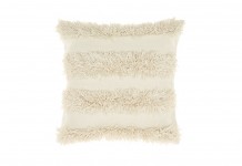 Natural Fringed Cushion Hire - Lovestruck Weddings